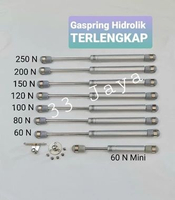 Gaspring Hidrolik 60N 60N Mini 80N 100N 100N Huben 120N 150N 200N 250N Furniture /Jok Hidrolik Motor