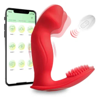 APP Wireless Remote Vibrator G Spot Dildo Wearable Bluetooth Vibrating Panties Clitoris Stimulator Sex Toys for Women