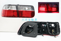 大禾自動車 LED 紅白 晶鑽尾燈組 適用 HONDA 喜美 CIVIC6 K8 96-00 2門 COUPE
