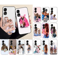 Mother Mom Daughter Son Phone Case for Huawei P50 Pro P30 P40 Lite P40Pro P20 lite Mate 50 20Pro 20lite Y6P Y5P Y9A Nova 70