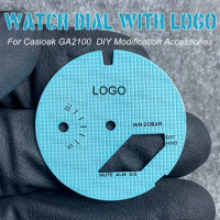 DIY Dial With LOGO For Casioak GA2100 GA2110 Dial Ring DIY Watch Scale Ring Index Modification Dial Watch Accessories