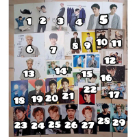 EXO OFFICIAL POSTCARD POLAROID PHOTO PRINT PHOTOCARD PC