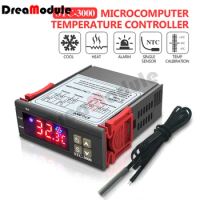 STC-3000 LED Digital Temperature Controller Thermostat Thermoregulator Incubator DC 12V 24V AC 110V 220V STC3000