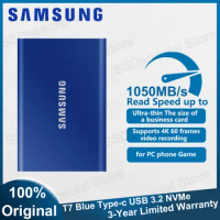 NEW Samsung Portable SSD T7 500GB 1TB 2TB High Speed External Disk Hard Drive Solid State Disk Compatible for Laptop Desktop