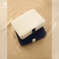 花跡首飾盒歐式韓國高檔奢華耳釘項鏈飾品盒子戒指耳環展示收納箱