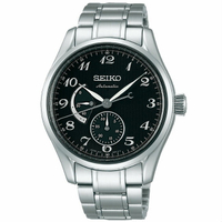 seiko SK037 精工錶 SK037 6R27-00J0D(SPB043J1)動力儲存顯示高級機械腕錶/黑面41mm｜樂天領券折300★全館特惠中★指定刷卡回饋10%