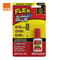 【特力屋】Flex Super Glue飛速超級瞬間膠10g液狀附刷