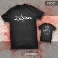 2025 T-shirt Zildjian - Cymbal - Band Rock - Ready Stock (TBZJ01) Tor Clothingcod Cod