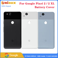 For Google Pixel 2 2 XL Battery Cover Door Back Housing Rear Case For 5.0" Google Pixel 2 Battery Door Replacement Parts