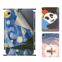 For iPad Skins Cover Sticker Pro 11 M1 M2 iPad 12.9" 2020 2021 2022 Back Skin Protective Film 3M Protection Stickers Waterproof