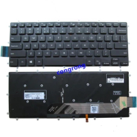 US Keyboard For DELL Inspiron 13 5368 5378 5578 7368 7378 black Laptop keyboard with Backlight