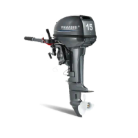 YAMABISI 2 Stroke 15hp Outboard Motor Engine Long Shaft Boat Engine Compatible With For YAMAHA