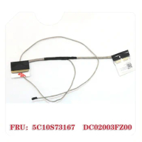 New laptop LCD video cable for Lenovo 14e Chromebook elac1 2 elac1 &amp; 2 LCD EDP cable dc02003 F Z00 5c10s73167 30 pins