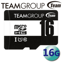 Team 十銓 16GB 80MB/s microSDHC TF U1 C10 記憶卡