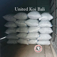 Bioball bulat golf 3000 pcs / karung media filter kolam ikan