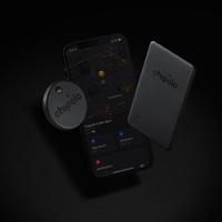 【Chipolo】ONE&amp;Card SPOT卡式防丟小幫手-黑(iPhone 專用版）