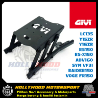 GIVI MONORACK FOLD RACK LIPAT LC135 NEW LCV8 Y15ZR Y16ZR RS150 RSX150 ADV160 SYM VF3i VOGE FR150 BEL