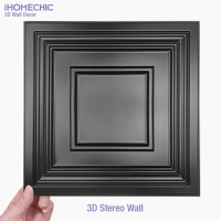 30x30cm house wall renovation Stereo 3D wall panel non-self-adhesive 3D wall sticker art tile 3d wallpaper room bathroom ceiling