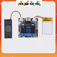 [Stem A-Z][G98] Bộ Kit ESP32C3 Xiaozhi AI Robot (Đã Gồm Loa + Pin + Cáp Sạc)