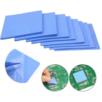 Thermal Pad GPU CPU 100x100 0.5mm Laptop Heatsink Conductive Silicone