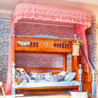 Summer New Rail Double-decker Mother-bed Mosquito Net Child Home 1.2 Meters Lower Curtains Mosquito Repellent Tent Home Decor
