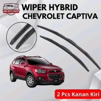 Wiper Hybrid Chevrolet Captiva Full Set Sepasang Kanan Kiri Pembersih Kaca Anti Baret
