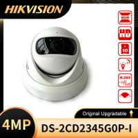 Original Hikvision DS-2CD2345G0P-I 4MP H.265+ POE 180° Super Wide Angle IR Network Turret CCTV IP Camera