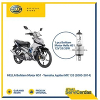 Bohlam Motor Hella Yamaha Jupiter Mx 135 2005-2014 PX43T Standard - Lampu motor