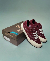 Sepatu lokal pride Patrobas Equip Low Maroon Black White Shoes sekolah DIJAMIN ORI