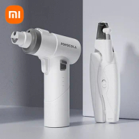 New Xiaomi POPO Electric Dog Nail Grinder with Polisher Wheel LED Light Pet Nail Clipper Pet Nail Trimmers for Pet Paws Grooming