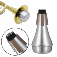 Trumpet Straight Mute Sound Weaken Trumpet Wah Mute for Stage Performance Music Lovers Practice Purpose Students Accessory