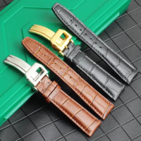 High Quality Genuine Leather Watchband 20mm 21mm 22mm For Portugieser Pilot's Watches Portofino For IWC Watch Strap Band