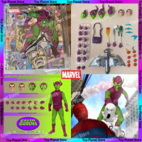 [In Stock] Mezco One:12 Marvel Legends Spider-Man Action Figure Spiderman Green Goblin Anime Action Figures Statue Figurine Toys