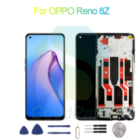 For OPPO Reno 8Z Screen Display Replacement 2400*1080 Reno 8Z LCD Touch Digitizer Assembly
