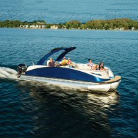 Hot Sale 30FT Motor Yacht High Quality Pontoon at Pricing for Water Sports and Fishing with Reliable Boat Engine