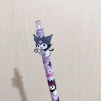 Kuromi Cute Ball Pen Per Pcs Pulpen Gel Ketebalan 0.5mm Kuromi