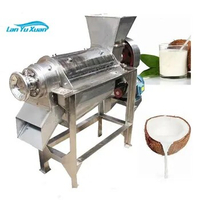 Spiral Fruit Juice Squeezing Machine Coconut Milk Machine Coconut Extracting Machine