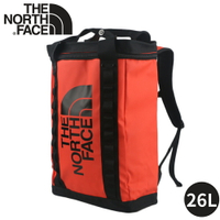 【The North Face 26L EXPLORE FUSEBOX 後背包《橘》】3KYF/雙肩背包/書包/防水背包/電腦包