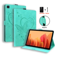 Case for Samsung Galaxy Tab A8 A 8 A7 Cover Cute Butterfly Painted Magnetic Shell for Tablet Samsung