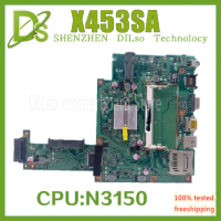 KEFU X453SA MAINboard with N3050 N3700 CPU For ASUS X453S X453 X403S DDR3L Notebook Motherboards 100% Working well