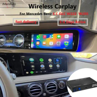 Wireless CarPlay for Mercedes Benz S GLC GLA C-Class W205 W222 NTG5.0 2015-2018 Android Auto Mirror Link AirPlay Car Play