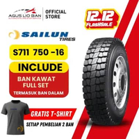 Agus Lio Ban - JUAL BAN TRUK BAN SAILUN S711 750 16 - BAN KAWAT SAILUN FULL SET PLAF DAN BAN DALAM