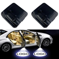 1PC Wireless Led Car Door Welcome Laser Projector Logo Ghost Shadow Night Lights Laser Emblem Lamp Kit for Seat Volvo Opel Ford