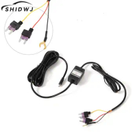 3.5m 12v-36v to 5v 2.5A Mini Micro USB Car Dash Camera Charger Adapter Cam Hard Wire DVR Hardwire Kit for XiaoMi 70Mai Y