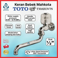 Kran Bebek  TOTO T30AR13V7N Origina - Acrylic Handle Sink Tap - Keran Tembok Cuci Piring Anti Karat 