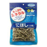 日本藍-小魚乾 嚴選素材使用愛犬、愛貓用零食 100g (日本產) x 3入組(購買第二件贈送寵物零食x1包)