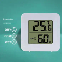 Electronic Meter Digital Thermometer Hygrometer Temperature Humidity Meter Home Hygrometer Gauge Sensor Indoor Thermometer