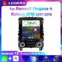 2 din Android Car Radio Android13 4G WiFi for Renault Megane 4 Samsung Koleos "SM6" Talisman 2017-2019 9.7" Head Unit DSP Radios