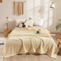 純色珊瑚絨床單雙面牛奶絨毛毯鋪床法蘭絨毯子床上用單人加絨墊單
