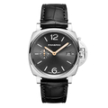 Panerai PAM01250 Luminor Due 系列 42mm 自動上鏈機械錶，碳黑色面盤，精鋼表殼
